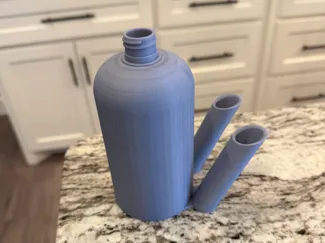 Toothbrush and Soap Dispenser