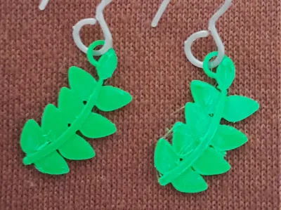 Leaf earrings