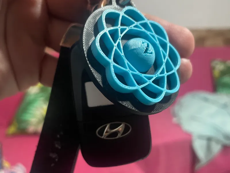 Llavero Número Atómico (Atomic Number Keychain)