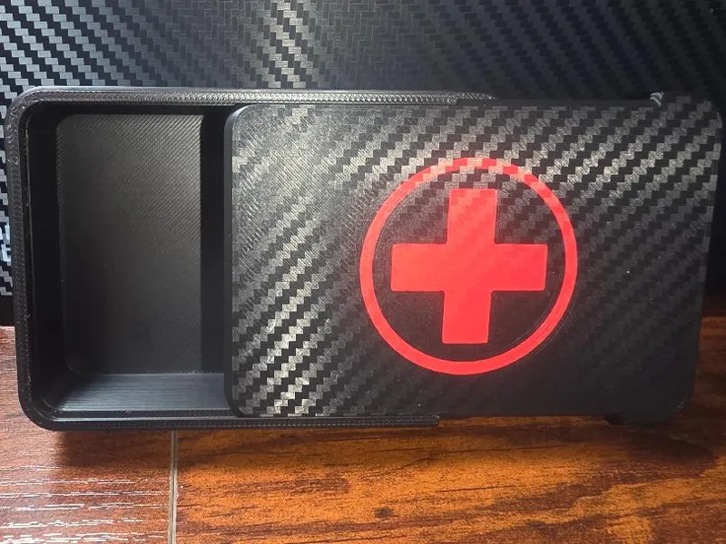 Magnetic Medication Storage Box