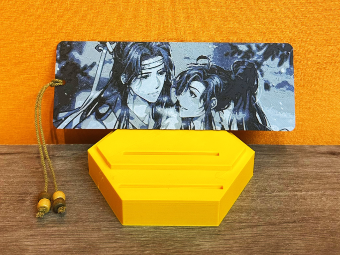 魔道祖师：蓝忘机、魏无羡-书签