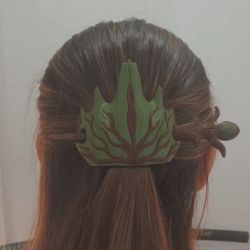 Leaf Hair Pin