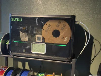 Sunlu 4 spool BIQU Rack mount