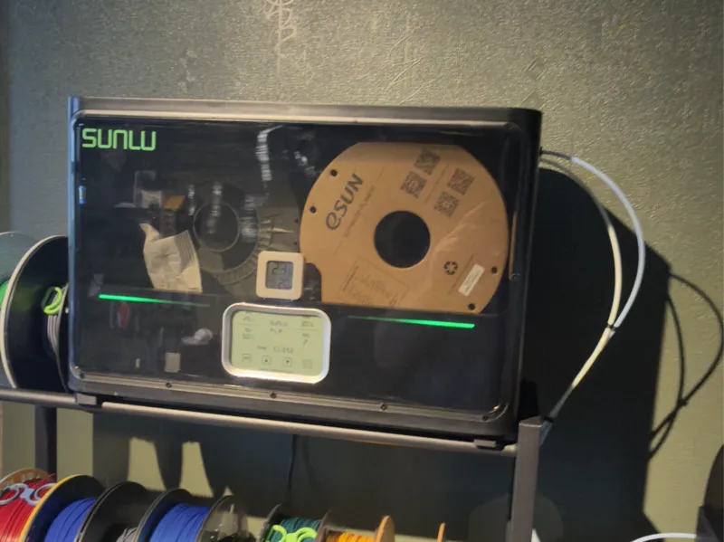 Sunlu 4 spool BIQU Rack mount