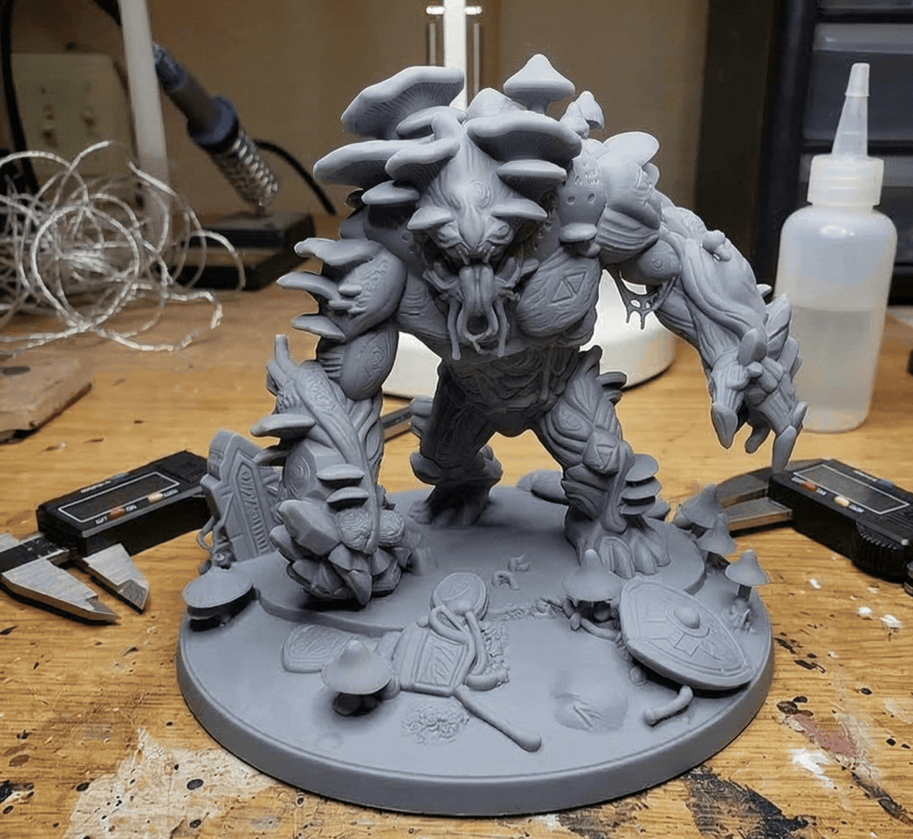 Corrupted Forest Golem Fungal Elemental Juggernaut