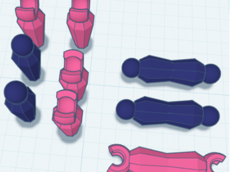 Microbot Fidget Mult pieces
