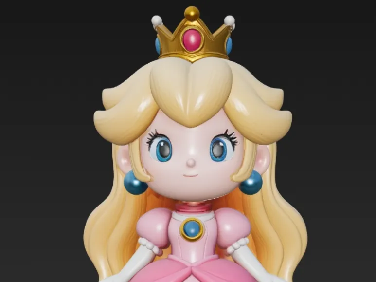 Chibi Gaming - Principessa Peach