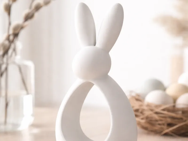 Easter Bunny Modern Decor