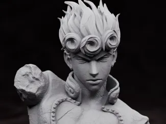 Giorno Giovanna Bust - JoJo's Bizarre Adventure
