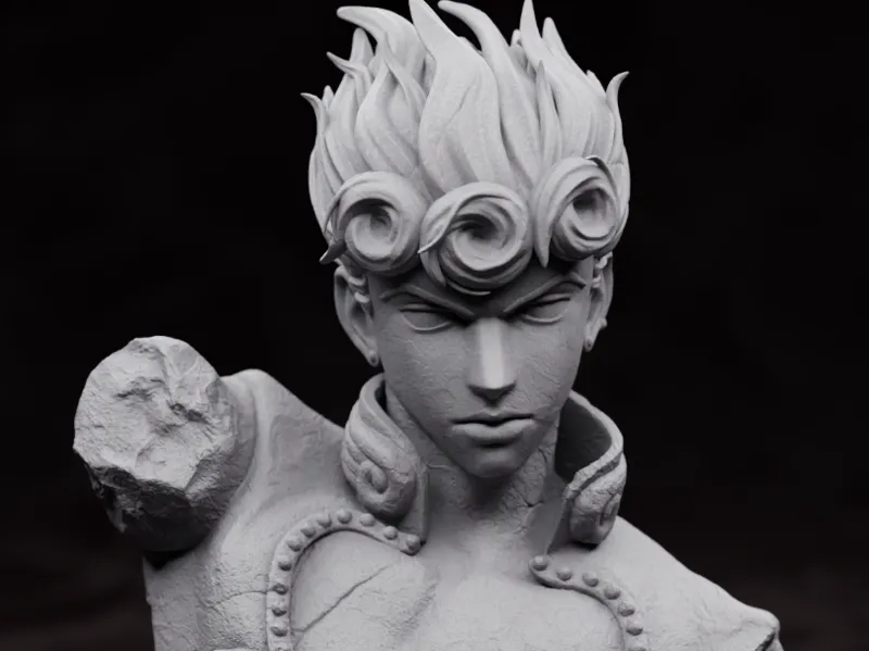Giorno Giovanna Bust - JoJo's Bizarre Adventure