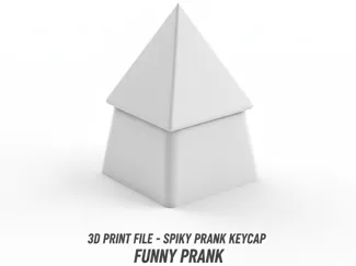 Spike Keycap Funny Prank! (Cherry Profile)