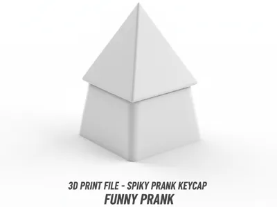 Spike Keycap Funny Prank! (Cherry Profile)