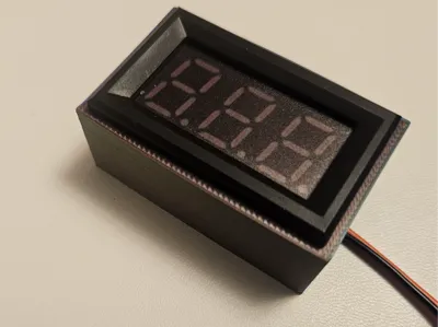Voltmeter casing