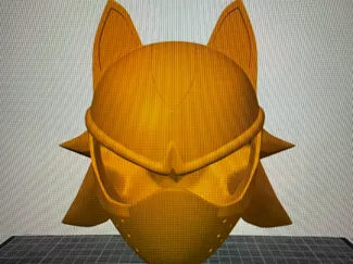 shadow the hedge hog power ranger helmet