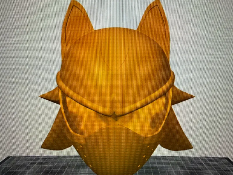 shadow the hedge hog power ranger helmet