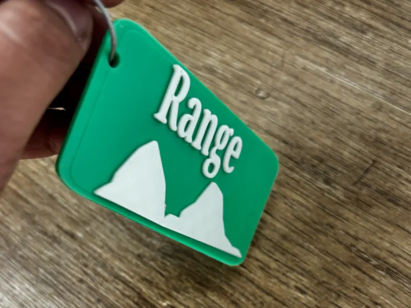 "Range" Keychain