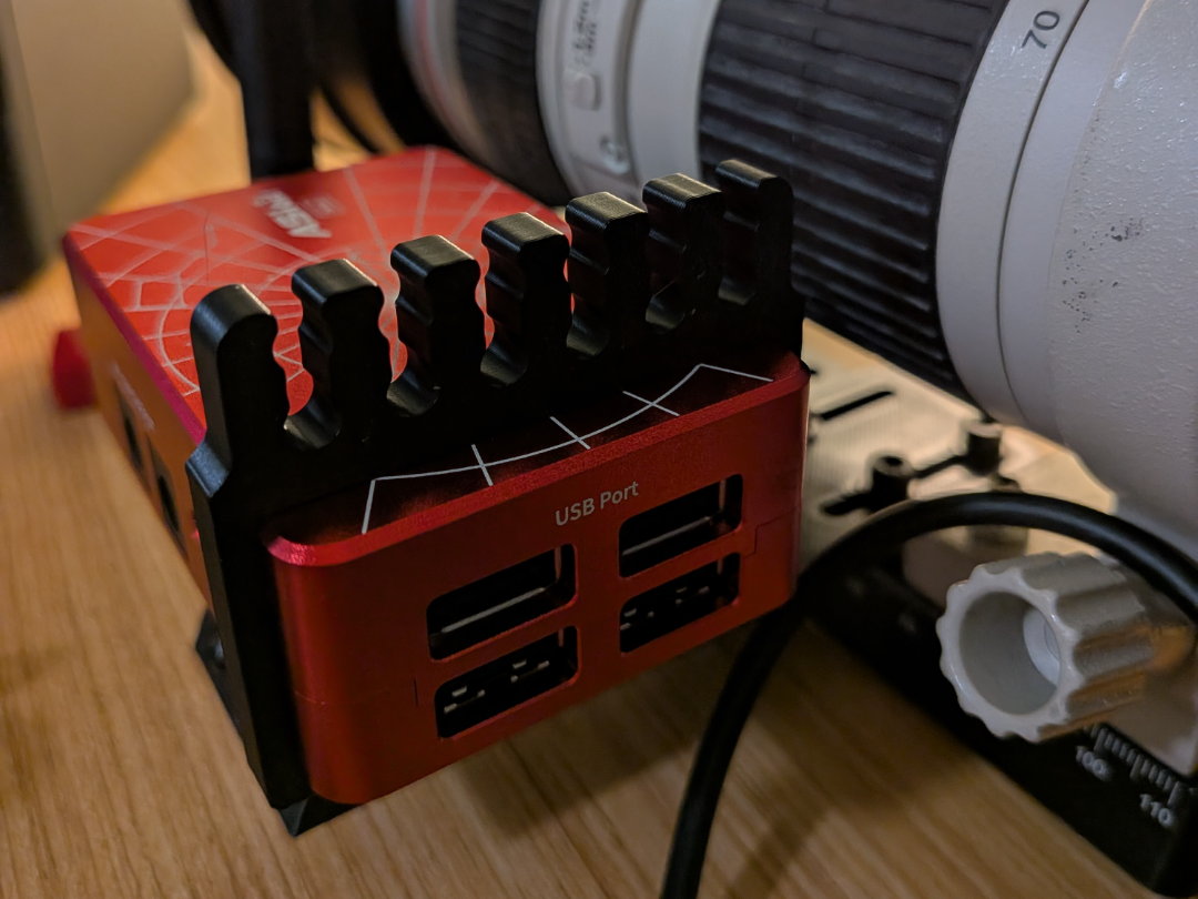 ASIair mini cable management comb