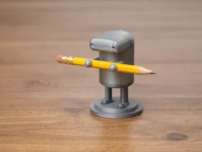 Goofy Goober pencil holder (with a baseball cap)