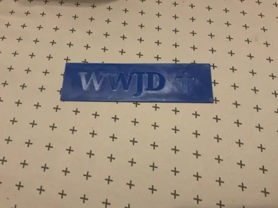WWJD bookmark