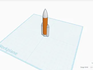 Tinkercad Artemis Rocket NASA