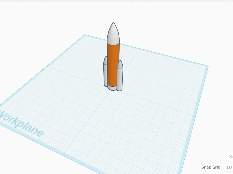 Tinkercad Artemis Rocket NASA