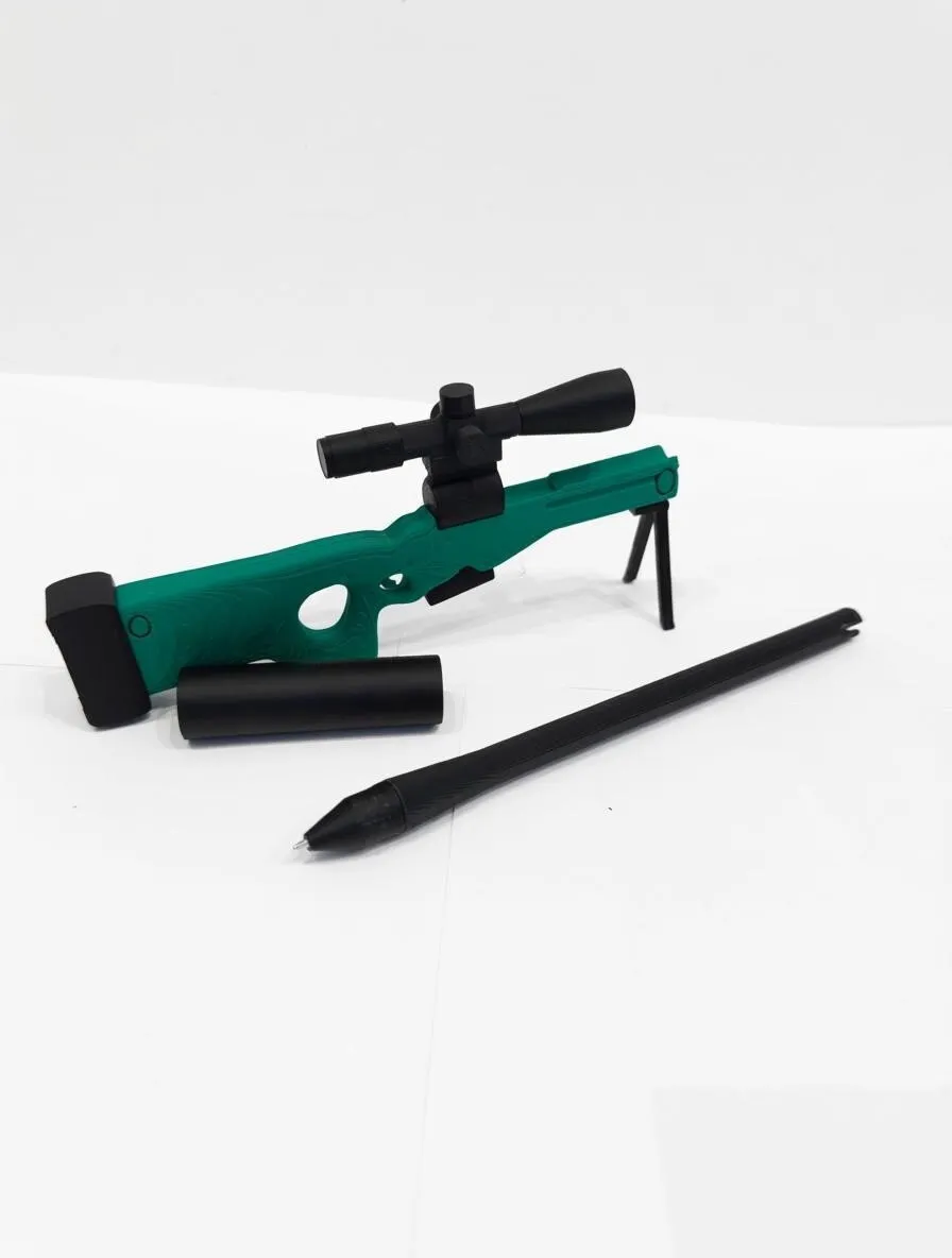 AWM Weapon Pen - Free 3D Print Model - MakerWorld