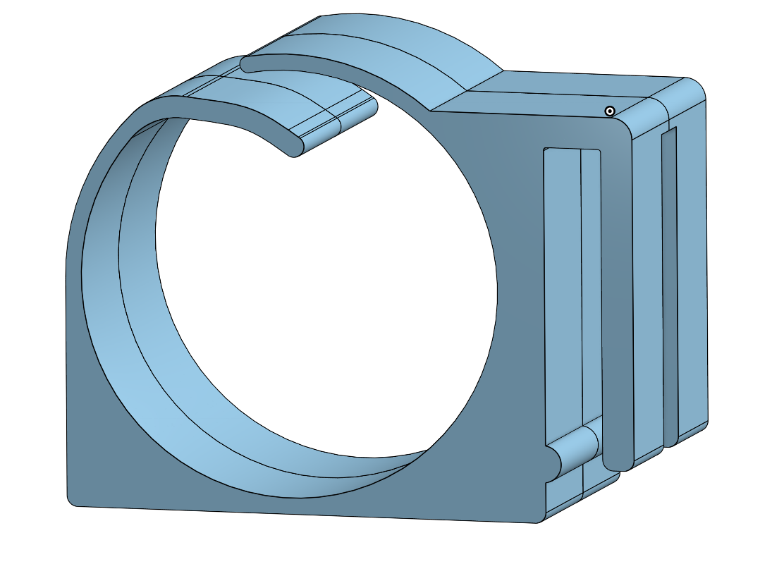 Wire Rack/Shelf Cable Manager