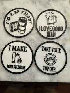 Funny Beer Coasters