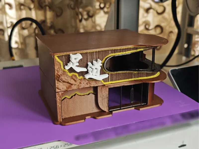 鱼缸微缩造景神器！3D 打印正道足道躲避屋，小鱼安全感拉满