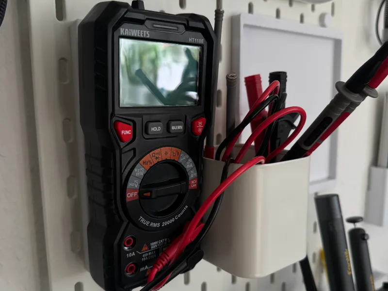 Kaiweets HT118A/E mount for SKÅDIS Pegboard