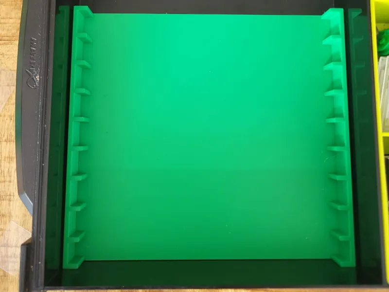 winder insert tray bottem for the matrix seatbox