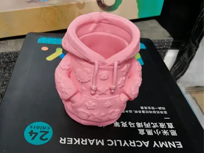 Spring Women's Hoodie Pen Holder