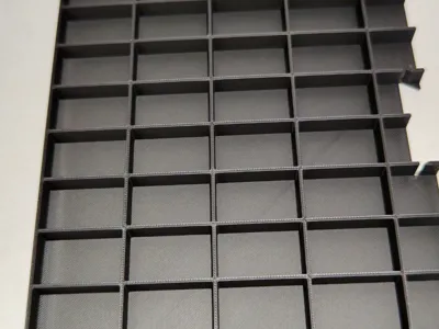 Perler Bead Storage Box Limiting Base Plate