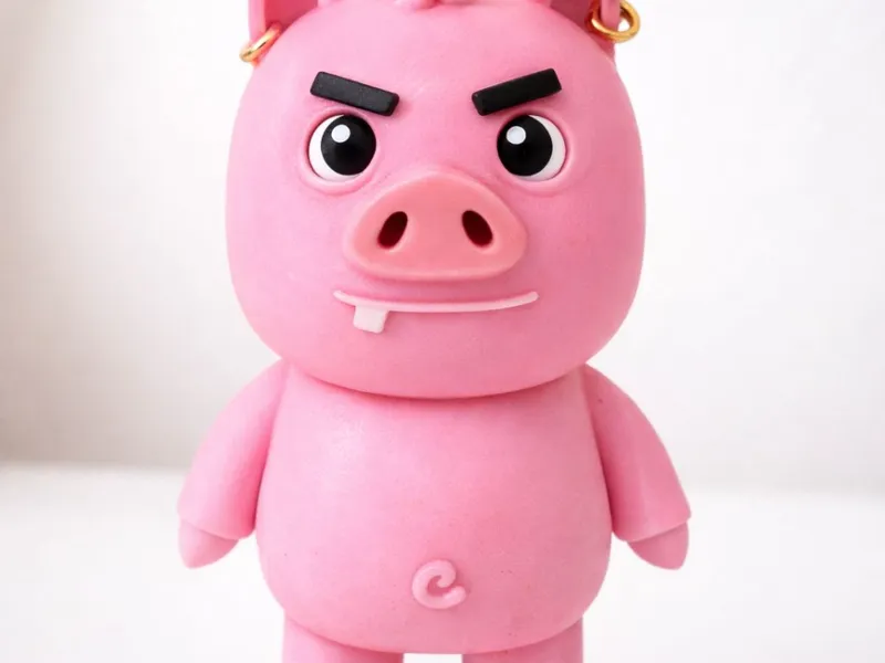 cute Chibi pig Figure