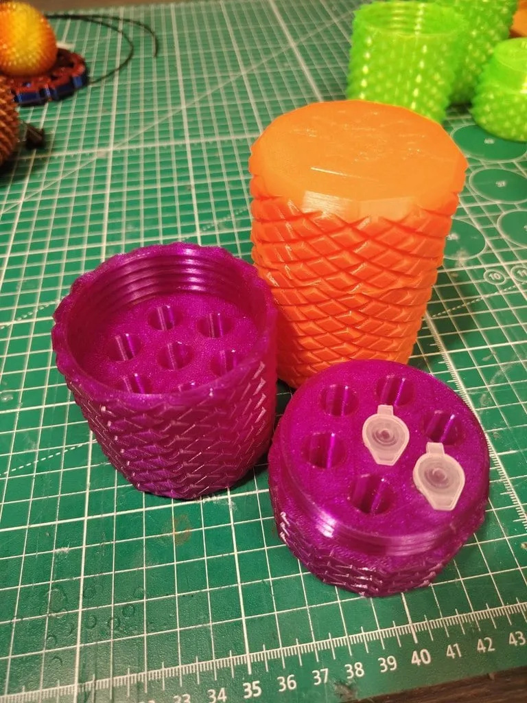 Dodecagonal case for Eppendorf tubes