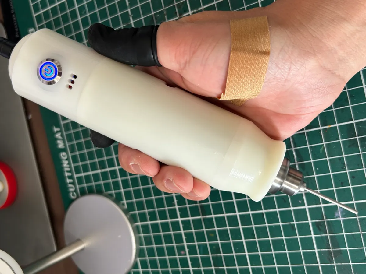 DIY Handheld Rotary Tool (Low-cost version, with tutorial and material ...