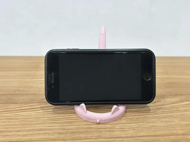 可爱简易手机支架