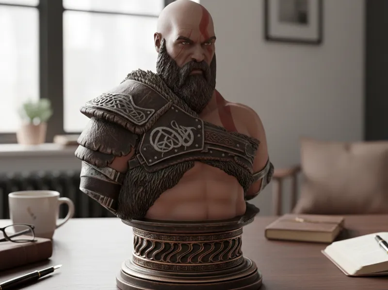 Kratos Bust