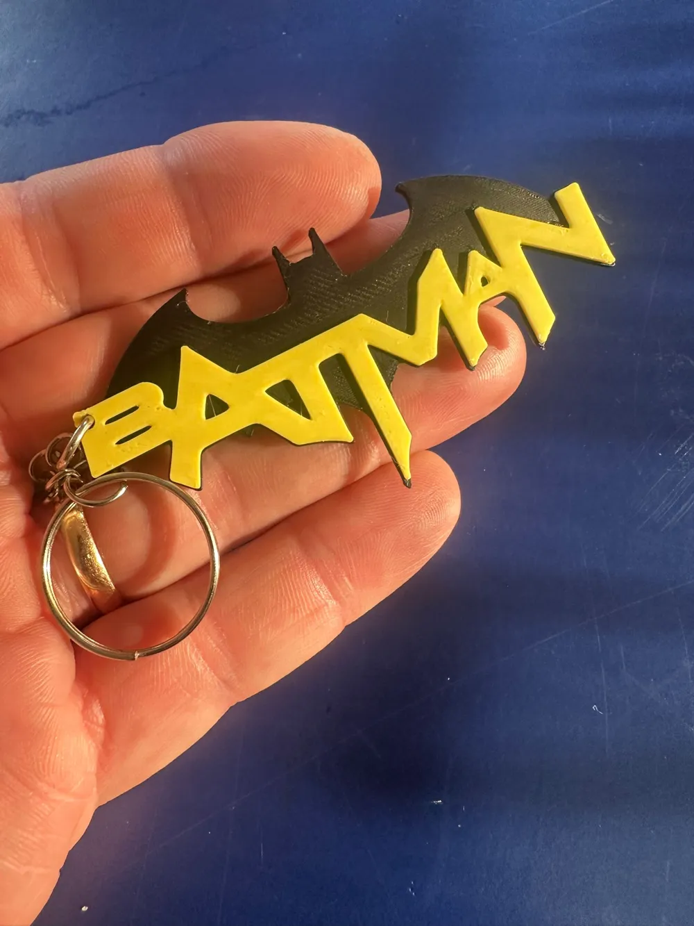 BATMAN KEYCHAIN - Free 3D Print Model - MakerWorld