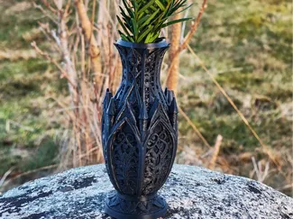 Gothic Cemetery vase