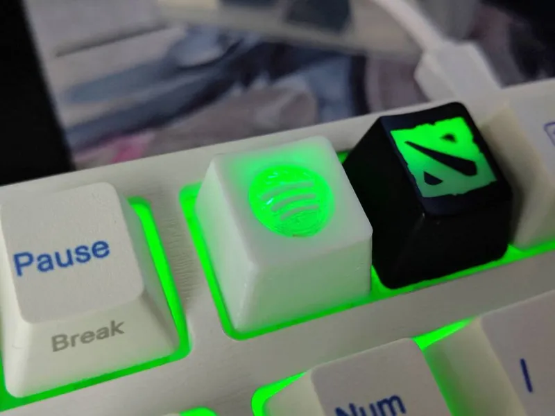Cherry MX Keycap - Spotify (Multi-Material)