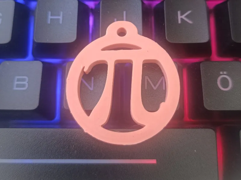 Pi KeyChain