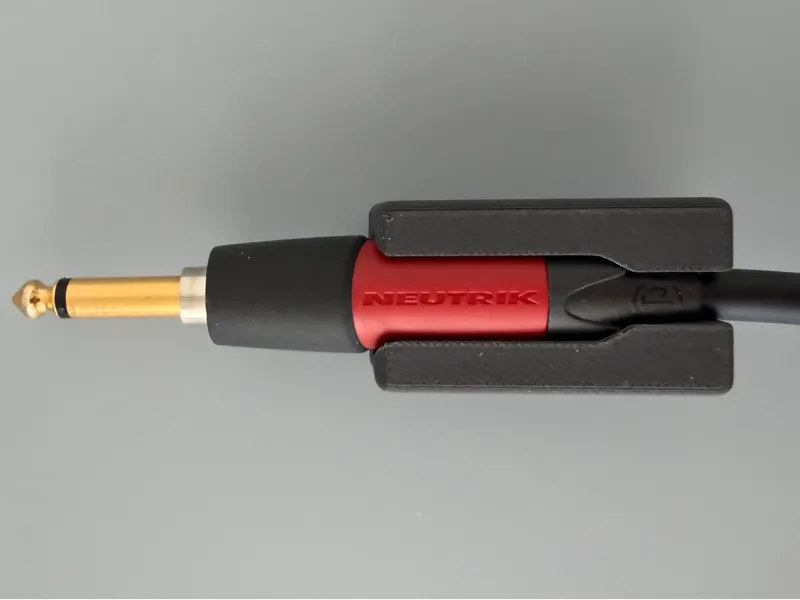 Guitar Cable Holder for Neutrik silentPLUG