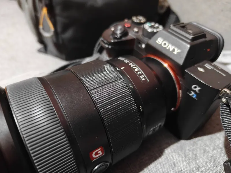 Sony FE F2.8 24-70 GM zoom ring