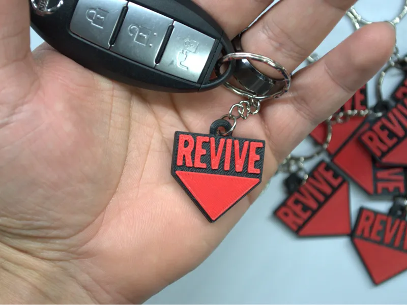 COD Revive Icon Keychain