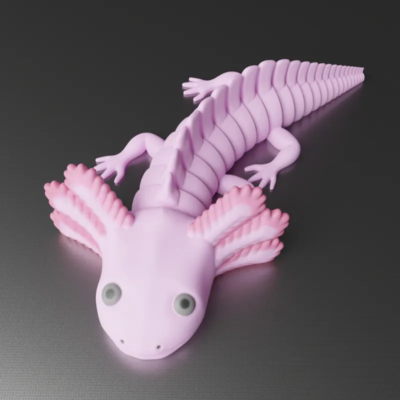 Cute Ultra Articulated Axalotl