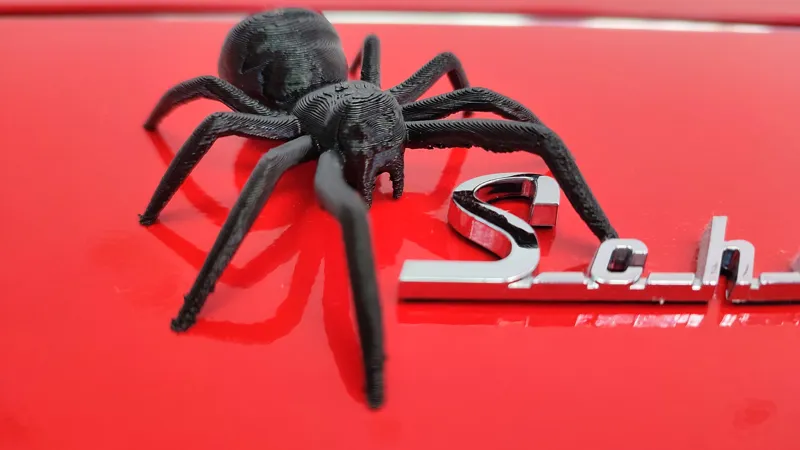 !!! Halloween !!!- Spooky spider fridge magnet