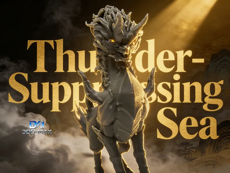 Thunder-Suppressing Seal-15CM；镇雷之印