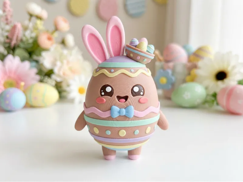 Easter Bean Candy Bowl - Coffee Bean Family
