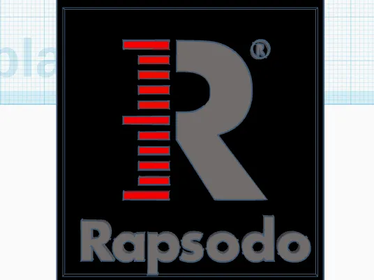 Rapsodo golf bag tag